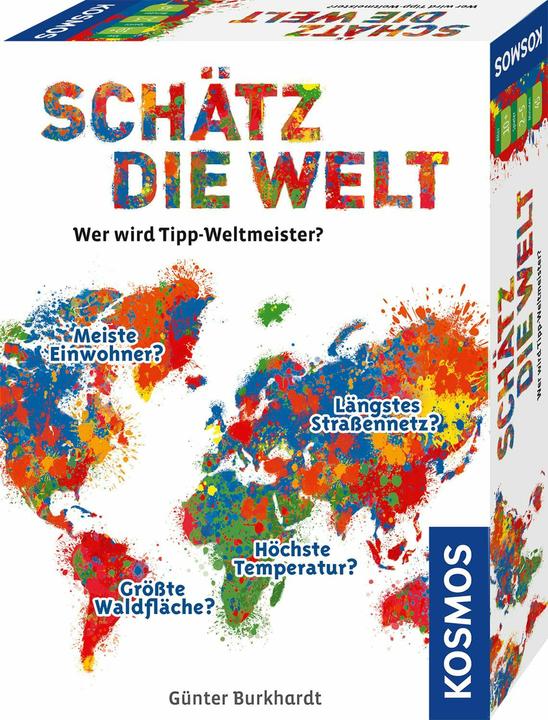 Image du produit Kosmos Jeu pour enfants Estime le monde - Qui sera champion du monde de pronostics? (Allemand)
