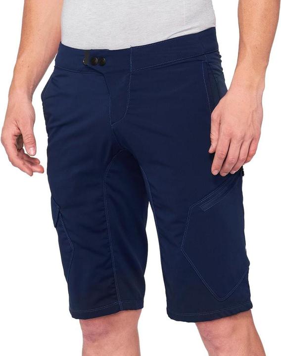 Produktbild 100% MTB WEAR Unisex Ridecamp, Marineblau-32 Shorts, Marineblau (Blau), 32 (46 E)