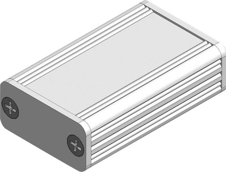 Actual product image Fischer Elektronik AKG 55 16 50 ME 10023361 Profile housing 50 x 55 x 16 Alumini (Housing)