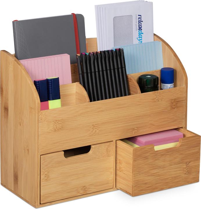 Actual product image Relaxdays Desk organizer