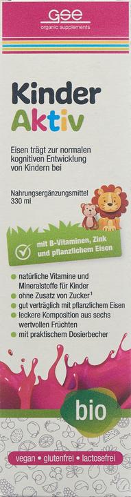 Immagine prodotto GSE Complesso attivo per bambini Bio liq (1 Pezzo/i, Liquido, 592 g)
