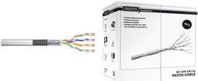 Produktbild Digitus CAT 5e SF-UTP Roh-Patchkabel Länge 100 m Box AWG 26/7 PVC Simplex Farbe Grau (FTP, CAT5e, 100 m)