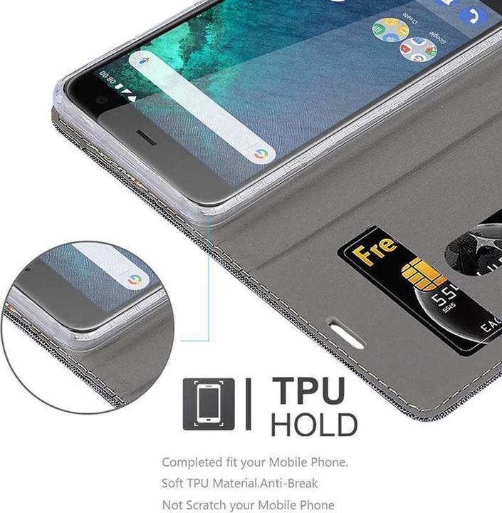 Image du produit Cadorabo Couverture look jeans Book (HTC U11 Life)