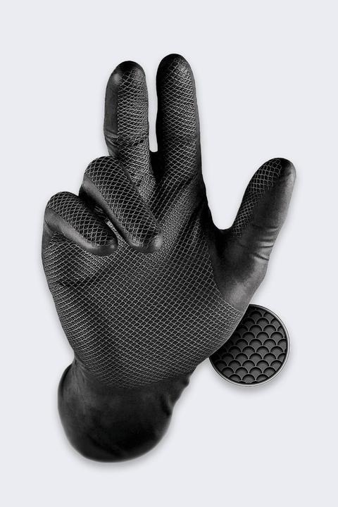 Actual product image Grippaz Nitrilov 246 Juodas 50 BL (M)