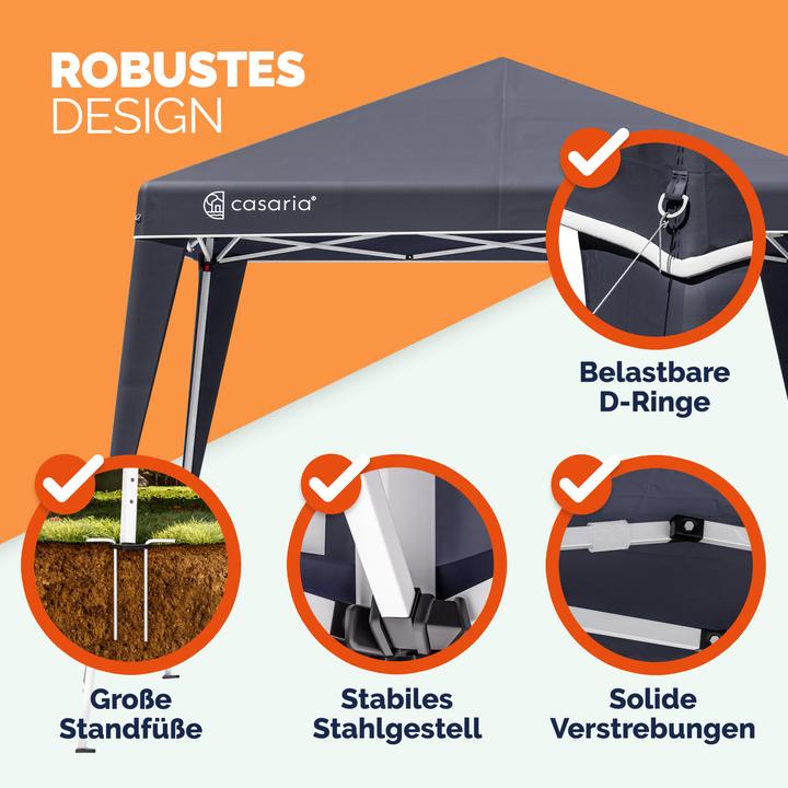 Produktbild Casaria Pavillon Pop-up (300 cm, 300 cm)