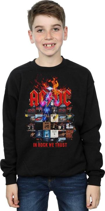 Actual product image AC/DC Boys In Rock We Trust Album Cover Sweatshirt (116)