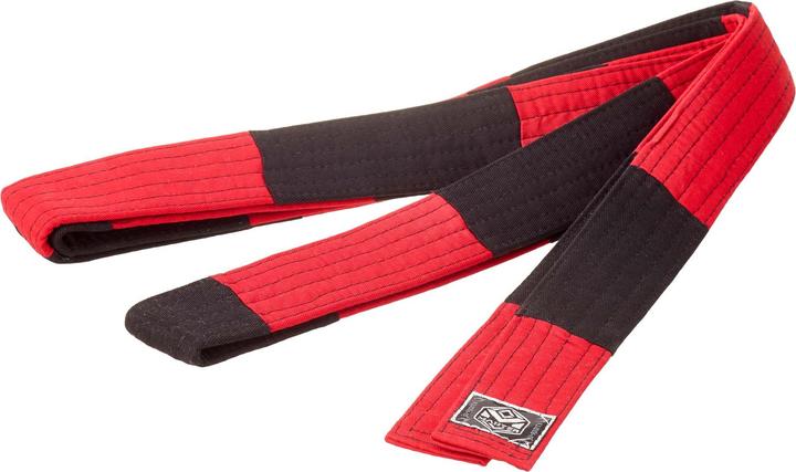 Produktbild Ju-Sports Grossmeistergürtel Master 6. Dan rot/schwarz 4,5 cm
