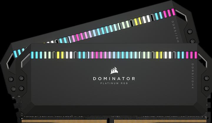 Actual product image Corsair D532GB 6000-36 Dominator Plat. gy K2 COR (2 x 16GB, 6000 MHz, DDR5 RAM, DIMM)