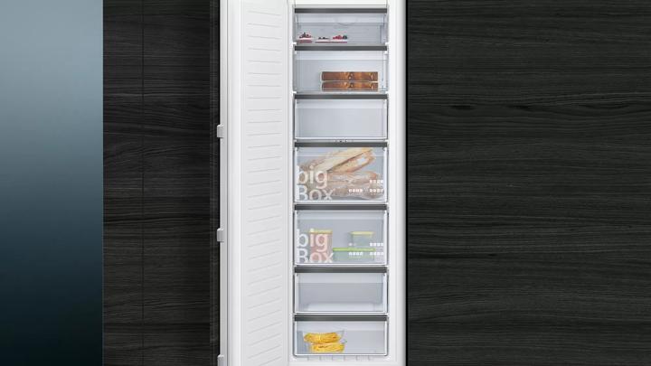 Actual product image Siemens GI81NHCE0 iQ700 Built-in Freezer 177.2 x 55.8 cm (Installation)