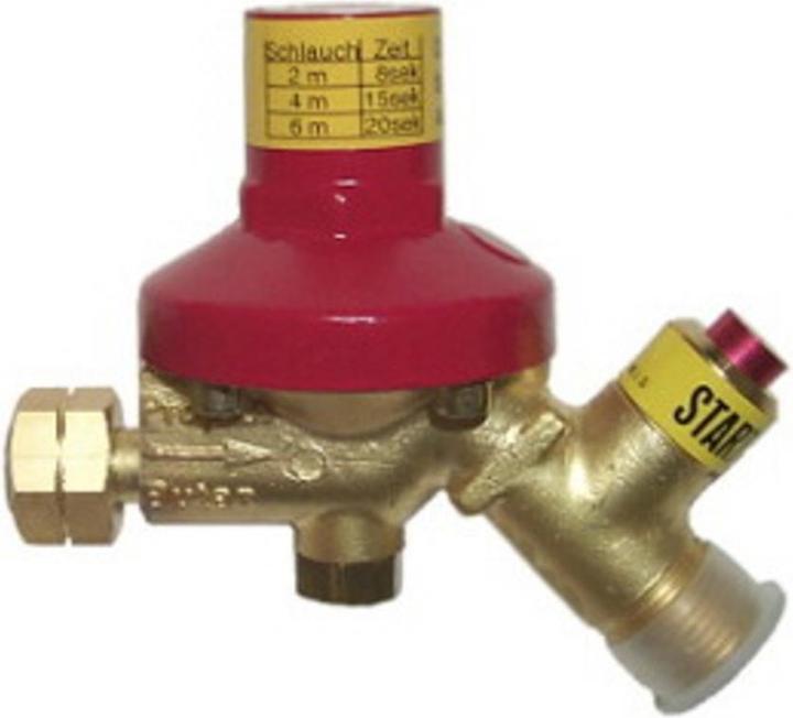 Borrmann Brenner RDS Propane pressure regulator with hose rupture safety device