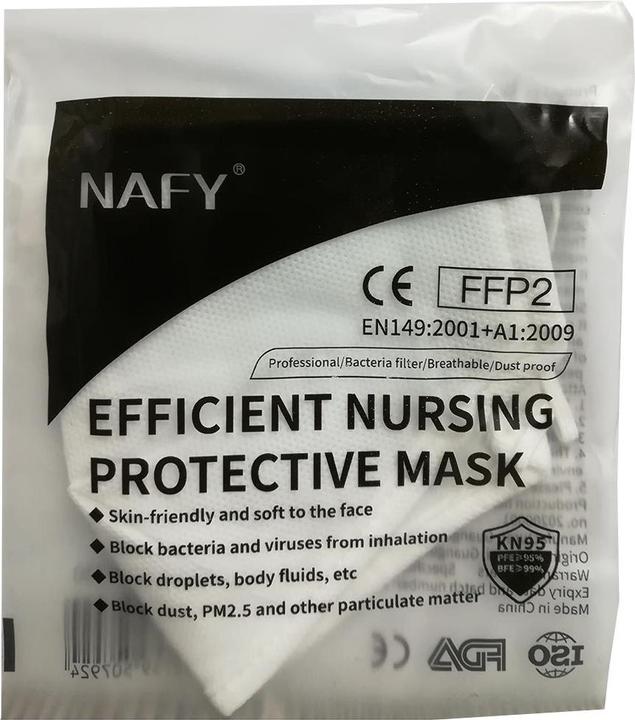 Nafy Gesichtsmaske Ffp2 Pm 2.5 - 1 Einheit