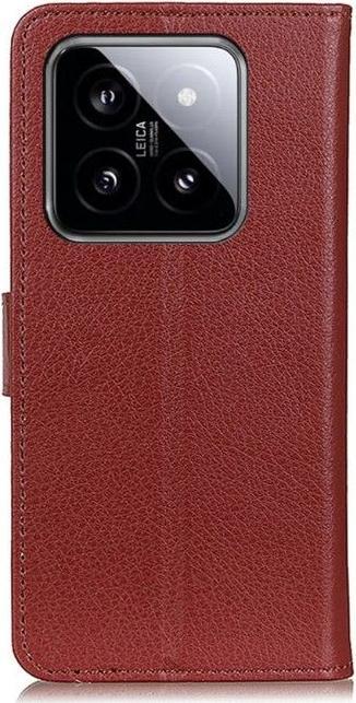 Immagine prodotto MU Classic Serie di copertine per libri in pelle Litchi (Xiaomi 14 Pro)