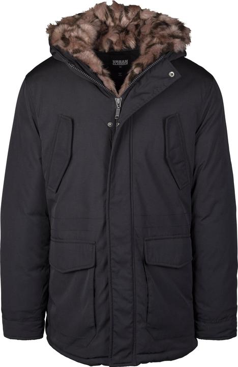 Urban Classics Hooded Faux Fur Parka (M)