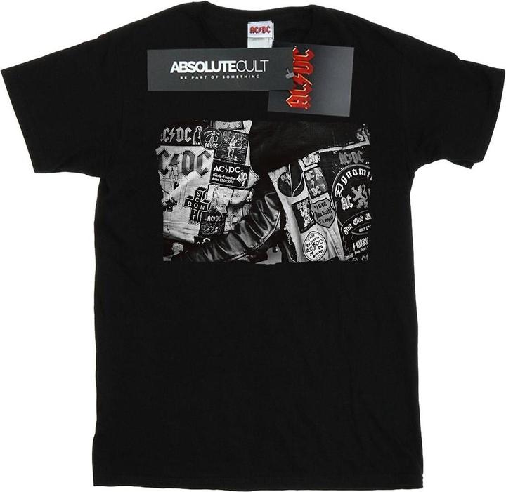 AC/DC Badges And Posters Collection TShirt