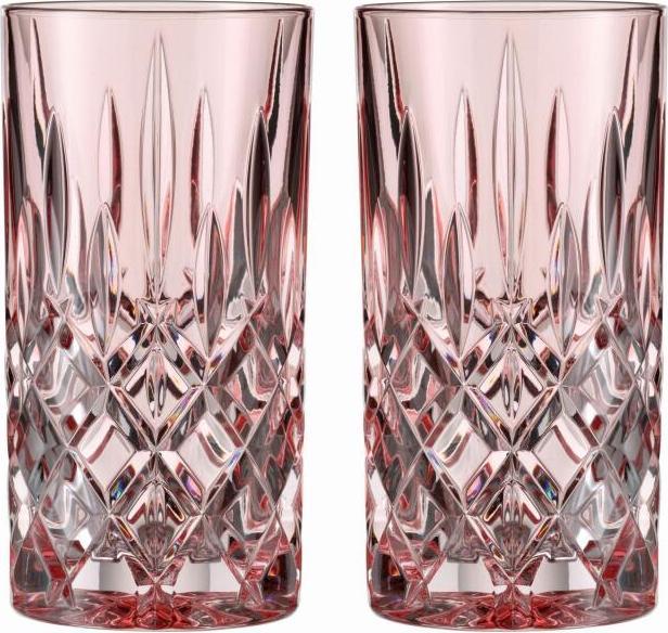 Produktbild Nachtmann Noblesse Longdrink Rosé Set 2tlg (3.95 dl, 2 x, Longdrinkgläser)