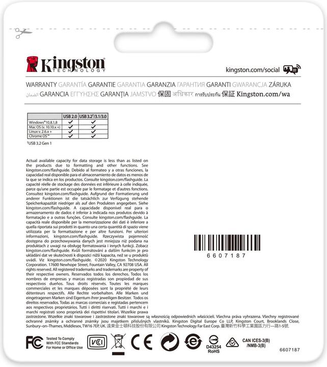 Produktbild Kingston DataTraveler Exodia (256 GB, USB 3.2, USB-A)