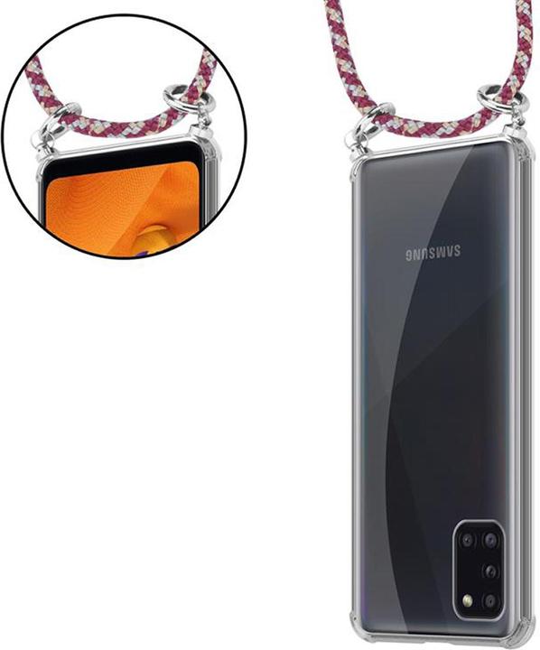 Produktbild Cadorabo TPU Handy Kette SILBER Cover