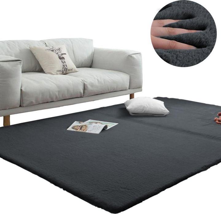 Actual product image Strado Room carpet Rabbit 160x230 DeepGrey (gray) universal (230 x 160 cm)