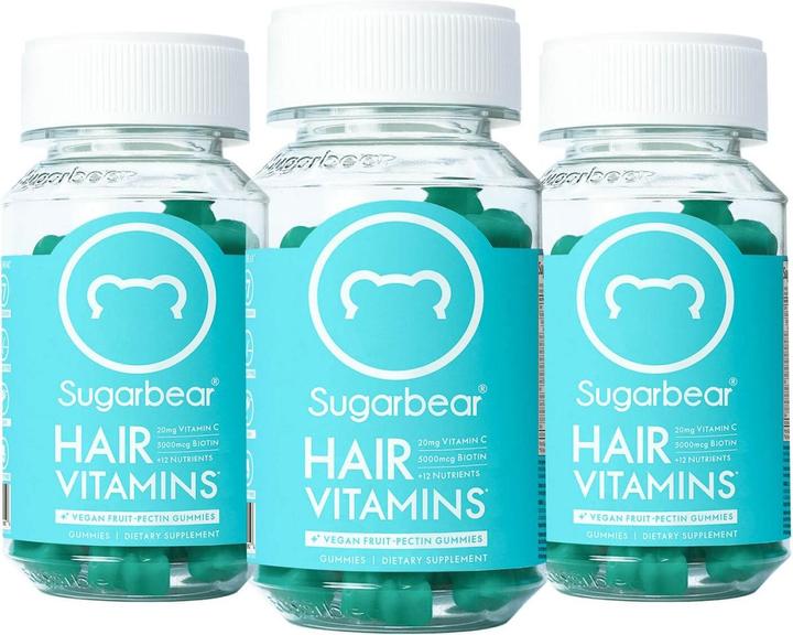 Produktbild Sugarbearhair Hair Vitamins Gummies 3 Monate (3 Stück, Gummies)