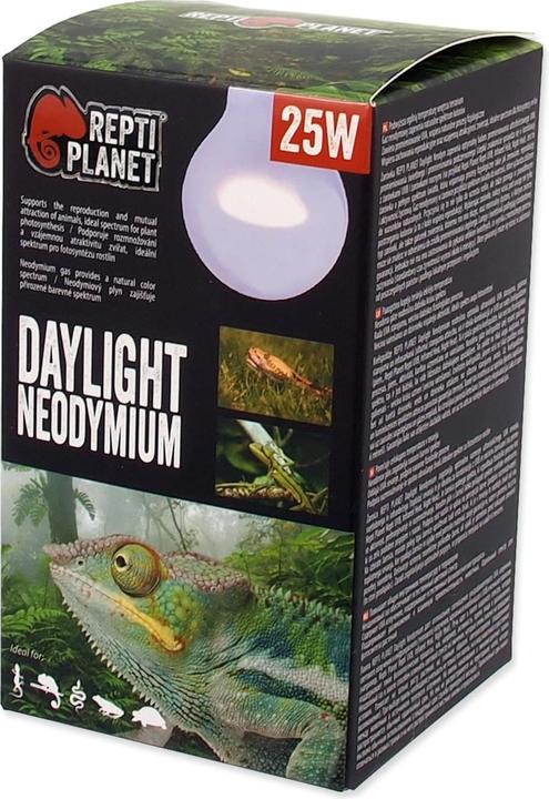 Image du produit Repti Planet Lampe pour terrarium Daylight Neodymium 25 W (UVA)