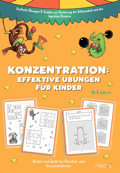 Produktbild Alleovs Alexikova:Rätselbuch Konzentration: Ef (Deutsch, Victoria, Alexikova, 2021)