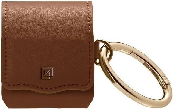Produktbild Spigen La Manon AirPods Case PU Leather brązowy/brown 074CS26378 (Kopfhörer Tasche)