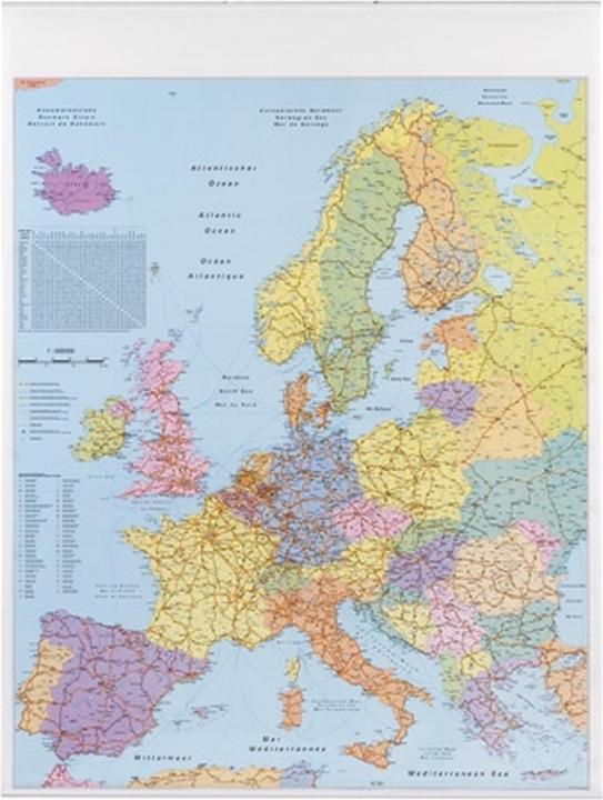 Produktbild Franken Kartentafel Europa laminiert