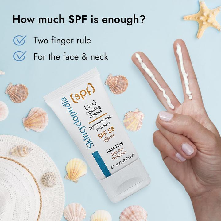 Immagine prodotto Skincyclopedia Fluido idratante SPF 50 (50 ml) (Crema solare viso, SPF 50, 50 ml)
