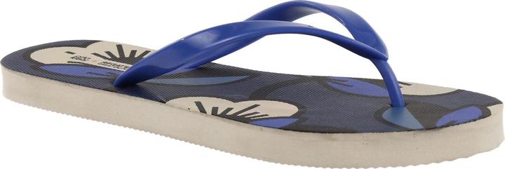 Actual product image Regatta Womens/Ladies Orla Kiely Passion Flower Flip Flops (42)