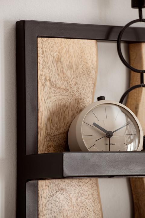 Actual product image FineBuy Wall shelf FB95877 Mango solid wood brown