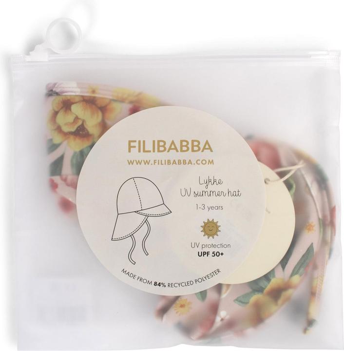 Produktbild Filibabba Lykke – UV-Sonnenhut 1-3 Jahre – Ocean Blossom