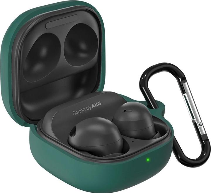 Screenguard Samsung Galaxy Buds2 Pro Liquid Silicone Case Hülle mit Karabiner