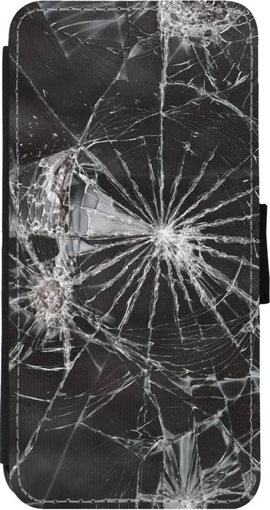Actual product image PhoneLook Coque Wallet noir Broken Screen (Apple iPhone 11)