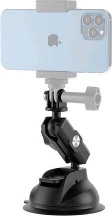 Image du produit Telesin Support universel à ventouse avec support pour téléphone et caméra d'action TE-SUC-012