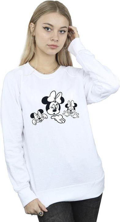 Immagine prodotto Disney Minnie Mouse Three Faces Felpa Donna (L)