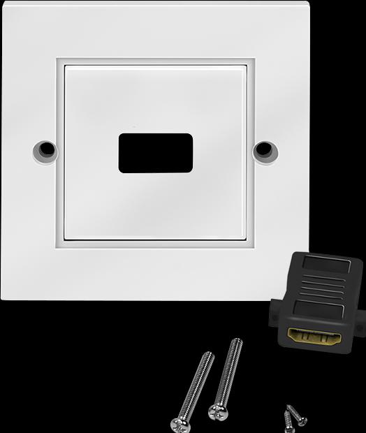 Productafbeelding LogiLink Aansluitdoos, HDMI koppeling
