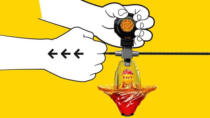 Actual product image LEGO Kai's Spinjitzu Ninja Training (70688, LEGO Ninjago)