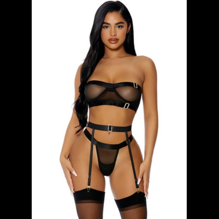 Produktbild Forplay Good As Gold Lingerie Set (XL)