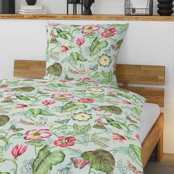 Actual product image Traumschlaf Belli Fiori (Bedding set, 135x200 cm + 80x80 cm)