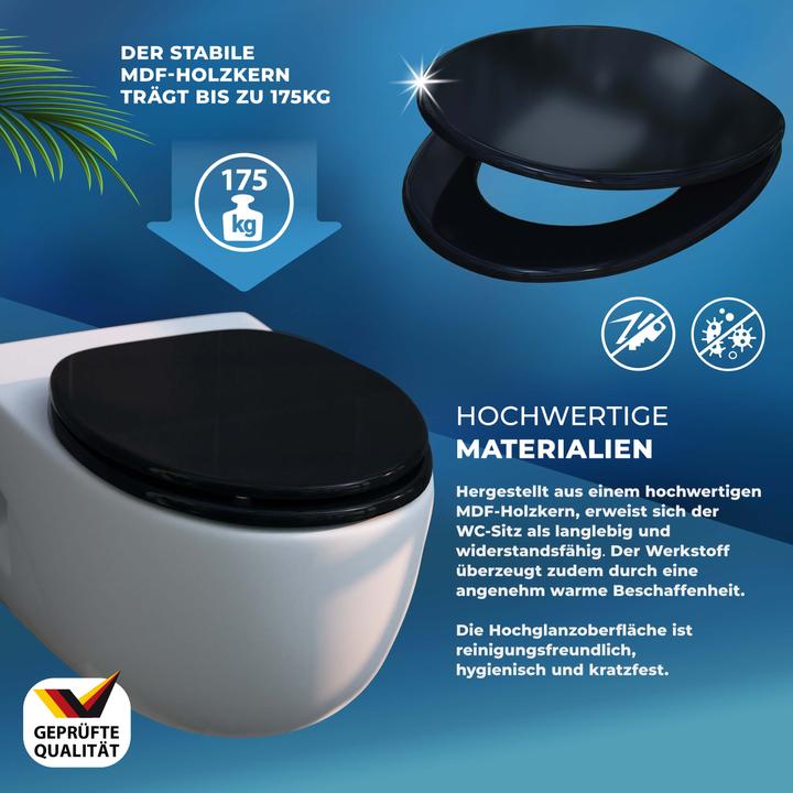 Actual product image Casaria Toilet seat