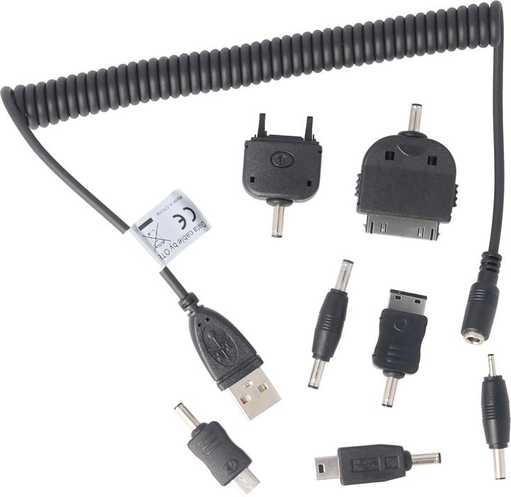 Produktbild XCell Universal USB Ladekabel für Smartphone und Handy, 7-teilig