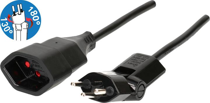 Image du produit Max Hauri clip-clap Rallonge TD H05VV-F3G1.0 (0.50 m, Type 13)