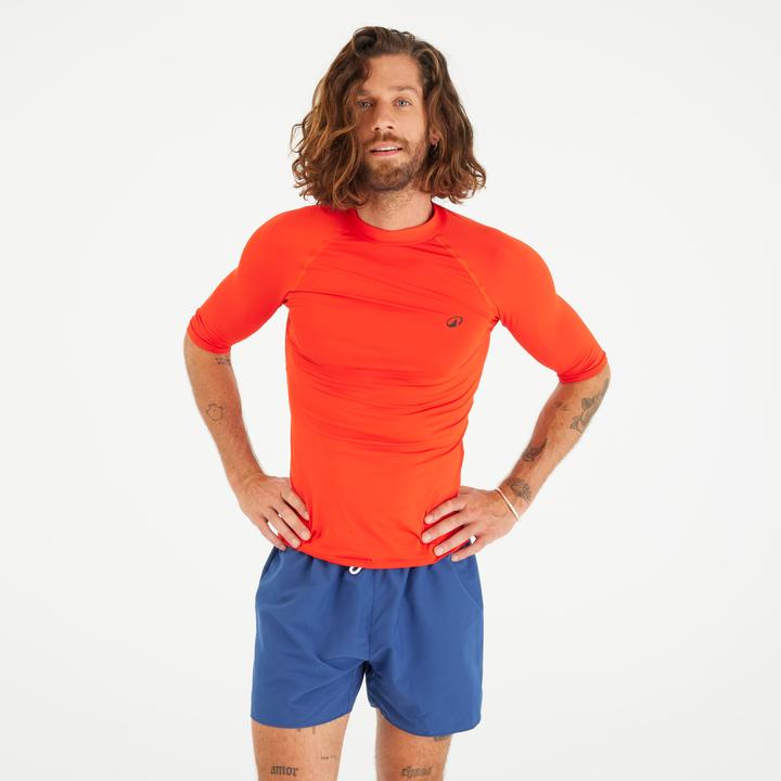 Produktbild Olaian UV-Shirt Surfen Herren 100 rot (3XL)