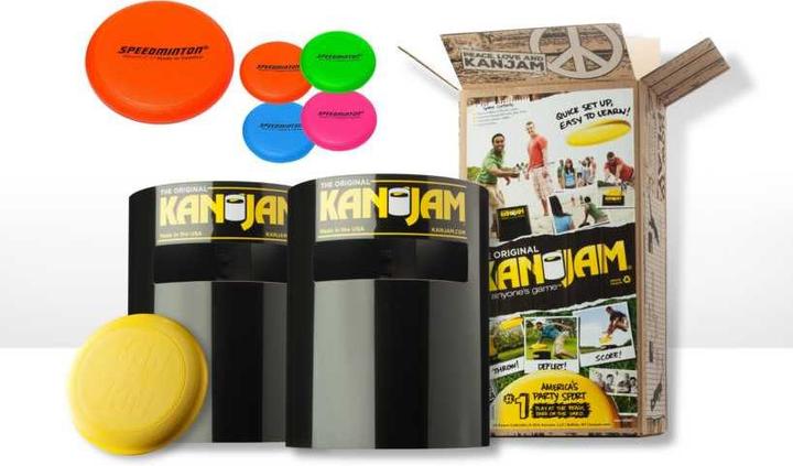 Produktbild IQ Sport Speedminton Kanjam Frisbee Set