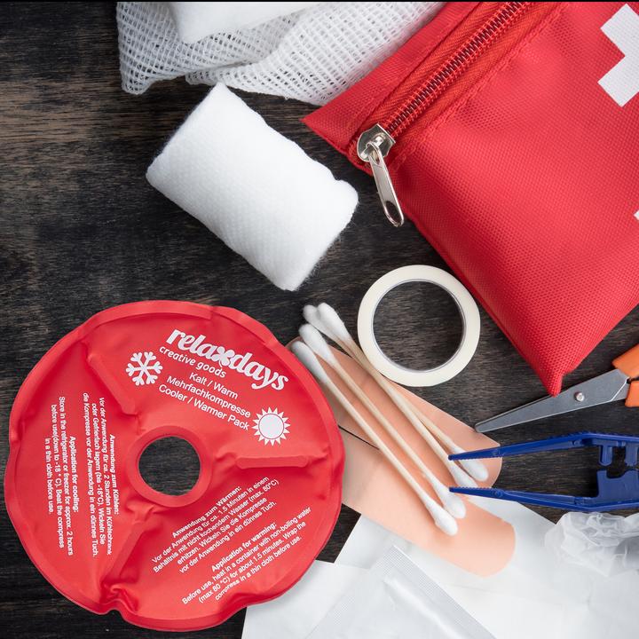 Produktbild Relaxdays 4x Knie-Kühlpads (4 x, 110 g)