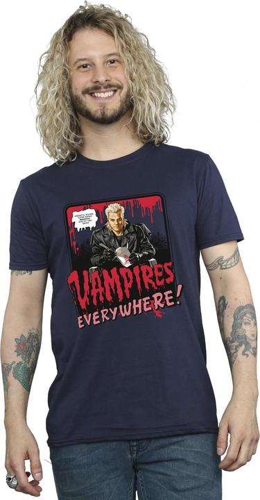 Actual product image Universal Textiles Mens Vampires Everywhere Cotton T-Shirt (5XL)