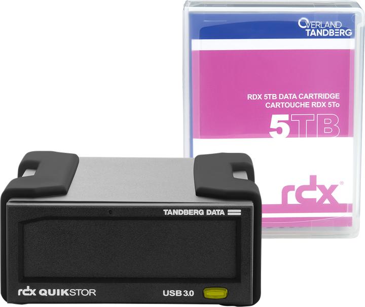 Tandberg Data RDX-Laufwerk 8882-RDX RDX QuikStor USB 3.0 extern 5 TB