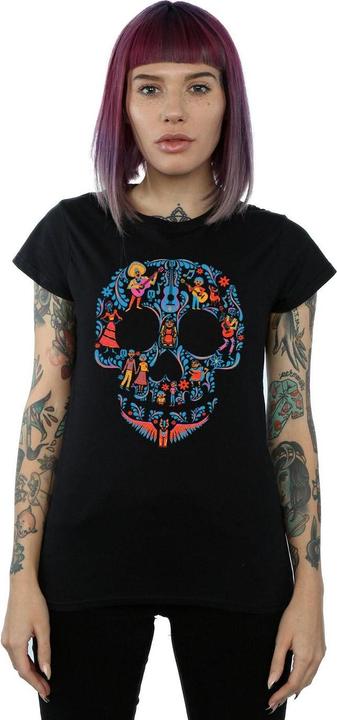 Image du produit La Maison du Coco T-Shirt coton tête de mort Femme/Femme (S)