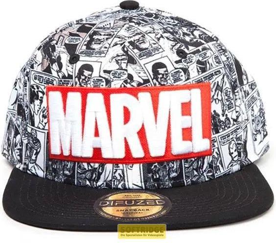 Classic Red and White Logo Snapback (One Size)