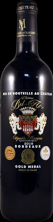 Image du produit Chateau Bel Air Caisse des pirates avec Bel Air et talers d'or en chocolat (2 x 75 cl)